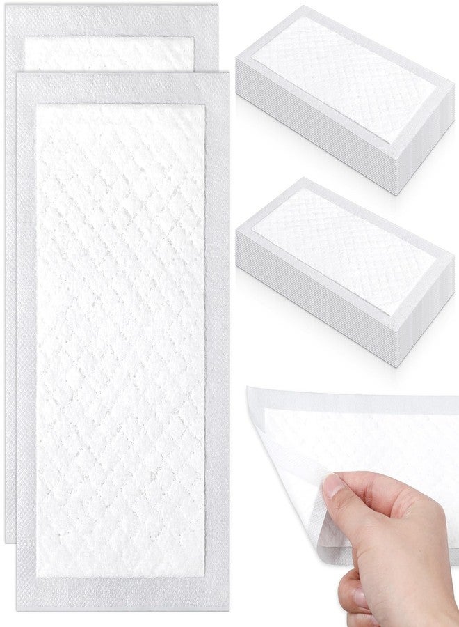 Zelphvt 500 Pcs Meat Absorbent Pads 4x7 inch White Meat Pads for Vacuum Sealer Bags 60 Grams Fish and Poultry Pad Absorbent Soaking Pads for Kitchen and Shop - Image 1